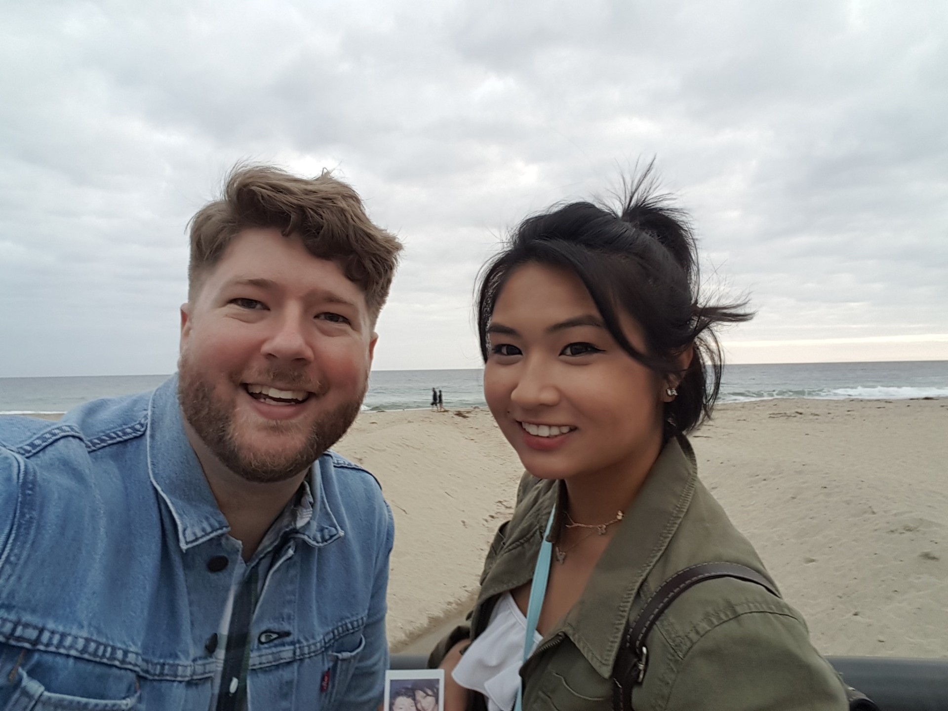 Beach day together