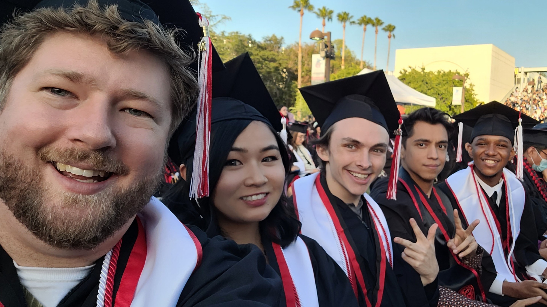 Graduation day with friends